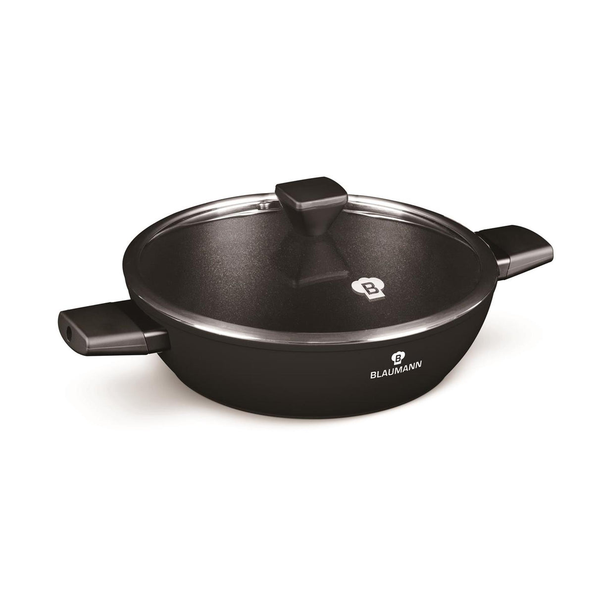 Blaumann black silver braadpan ø28cm