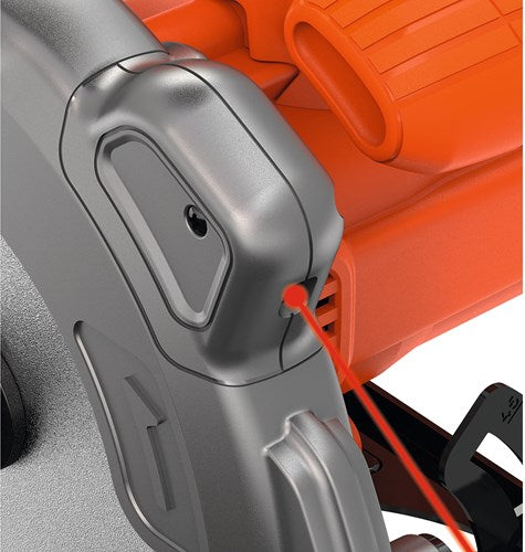 Black+decker cs1250l 1250w 190mm cirkelzaag | 1x zaagblad | langsgeleider - cs1250l-qs