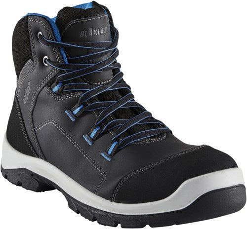 Blåkläder veiligheidsschoen 2434 s3 hoog | zwart blauw | maat 46 - 00.183.002.47