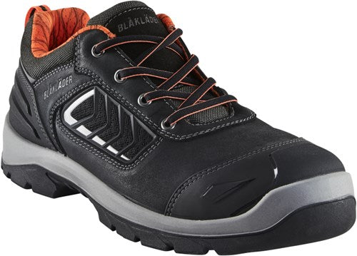 Blåkläder veiligheidsschoen 2450 s3 laag | zwart oranje | maat 41 - 00.183.004.41