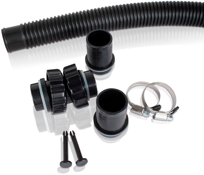 Blue Bay Solar Heating Kappa Curve Small Black