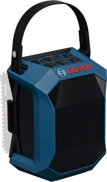 Alto-falante com bateria Bosch GPB 18V-1C azul | incluindo. alça de transporte | sem bateria e carregador - 06014a7000