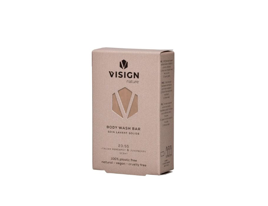 Visign nature body wash bar - it's five to twelve
