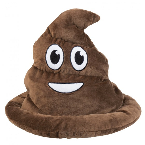 Boland hat Poep Emoticon Unisex 30 cm Brown