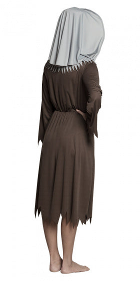 Boland Sister Spirit Costume Ladies Rjava siva velikost 40 42 (m)