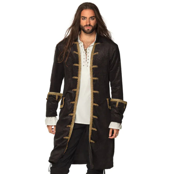 Boland pirate veste hommes polyester noir taille taille 52