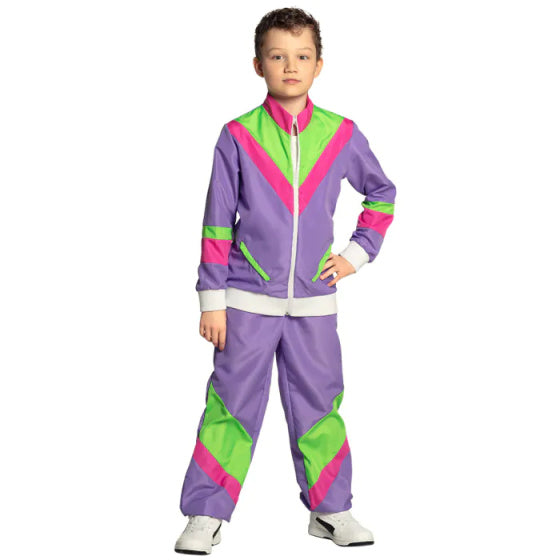 Boland Tracksuit Retro Junior Polyester méret 10-12 év