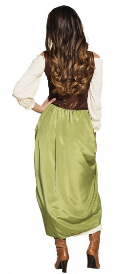 Boland Dress up костюм Village Wench Ladies Green Размер 36 38