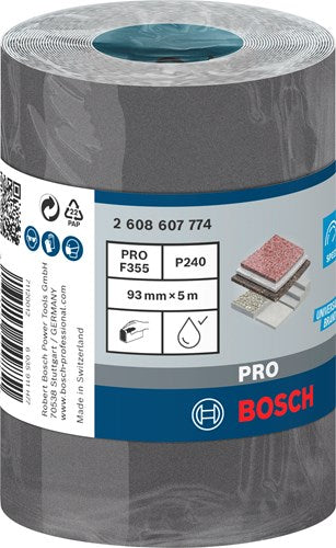 Gabhálais Bosch 1 rolla 93x5m, is fearr le haghaidh bratuithe+comhábhair, 240 - 2608607774