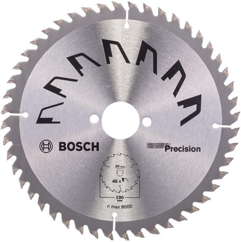 Bosch accessoires cirkelzaagblad precision 190x2x30 -,t48 - 2609256870