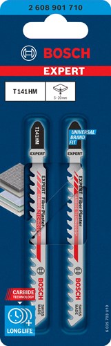 Bosch аксесоари експерт Нож за прободен трион t141hm 2бр фиброгипс - 2608901710