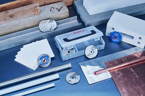 Bosch lisävarustesarja 76 mm kulmahiomakoneeseen | mini l-boxx - 061599764g