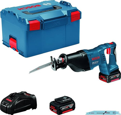 Bosch blå gsa 18 v-li batteri kolvsåg | 5.0ah li-jon | i l-boxx - 060164j00b