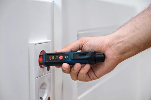 Comprobador de tensión profesional Bosch azul GVD 1000-17 - 0601077000