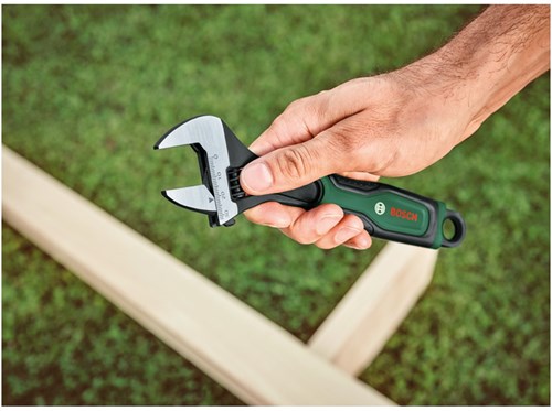 Bosch green adjustable wrench | 200mm 8 - 1600a032vf