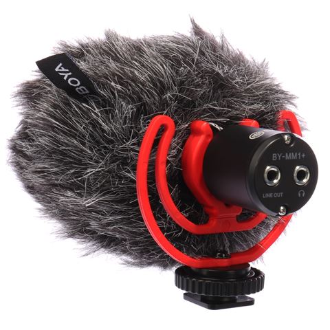 Boya Universal Compact Shotgun Microphone BY-MM1+