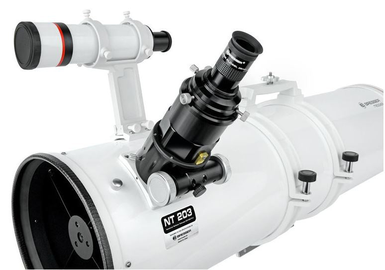 Télescope Bresser Messier NT-203 94 x 26 cm Aluminium blanc