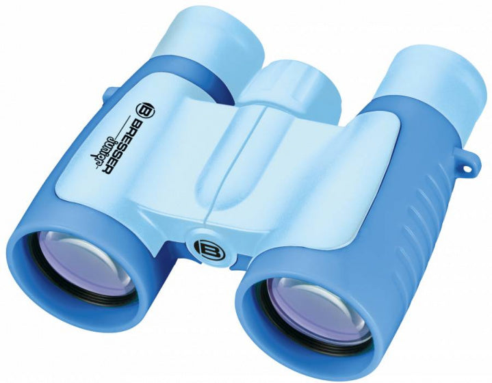 Binoculars de Bresser Junior 10.5 cm de goma azul