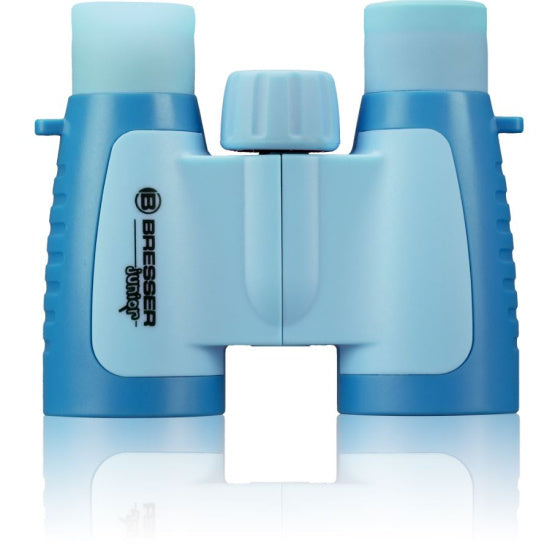 Binoculars de Bresser Junior 10.5 cm de goma azul