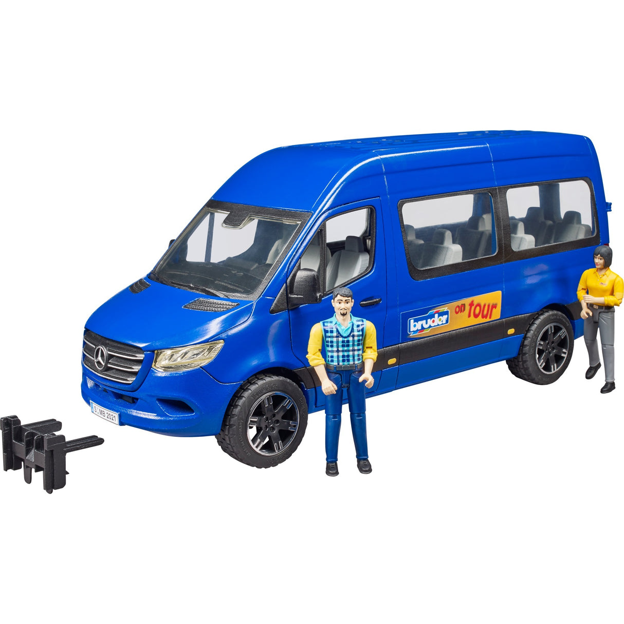 Bruder Bruder Mercedes-Benz Sprinter transfer with director and