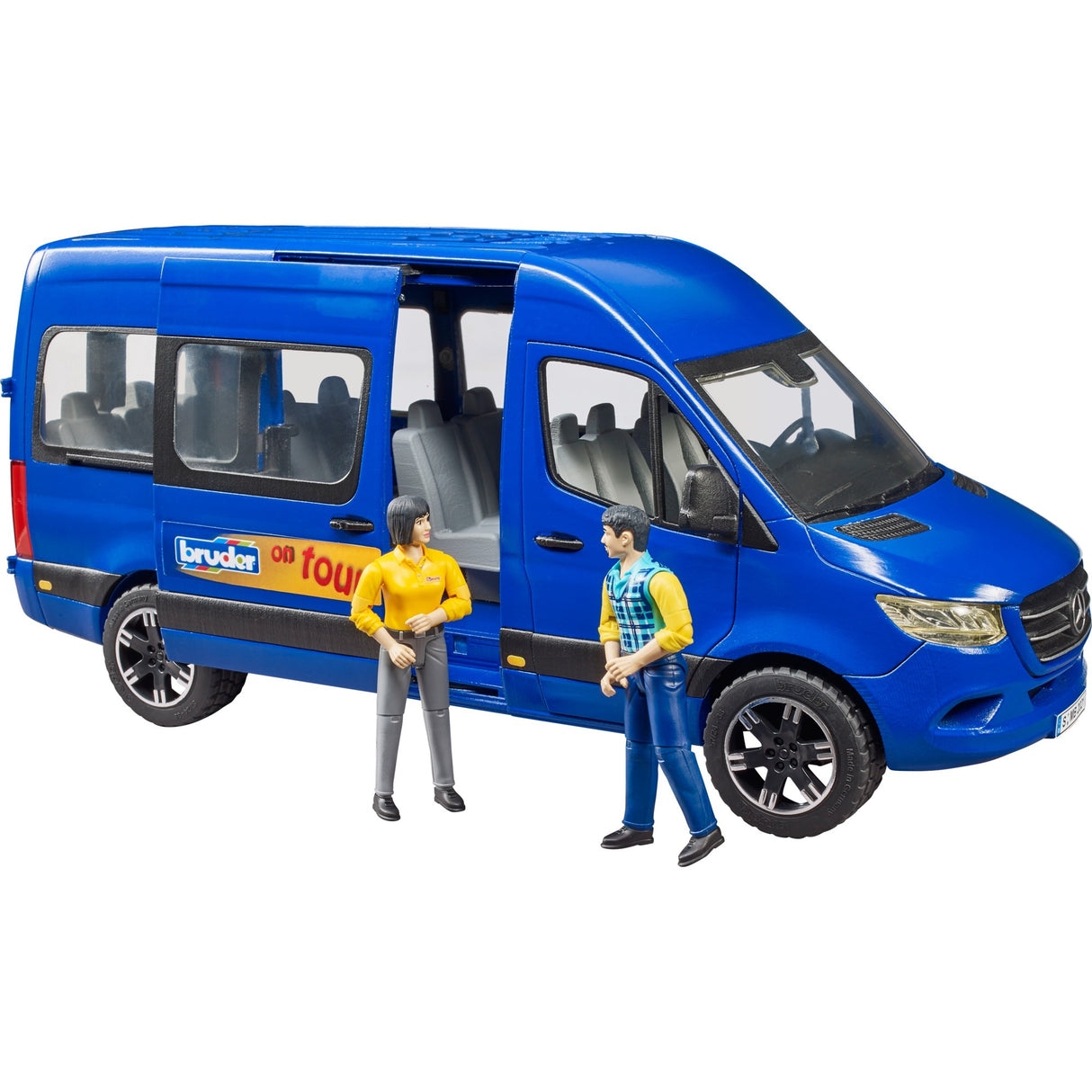 Bruder Bruder Mercedes-Benz Sprinter transfer with director and