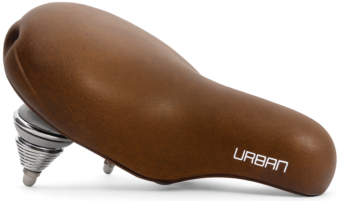 Fahrrad Sattel Urban XL - Matt Dark Brown