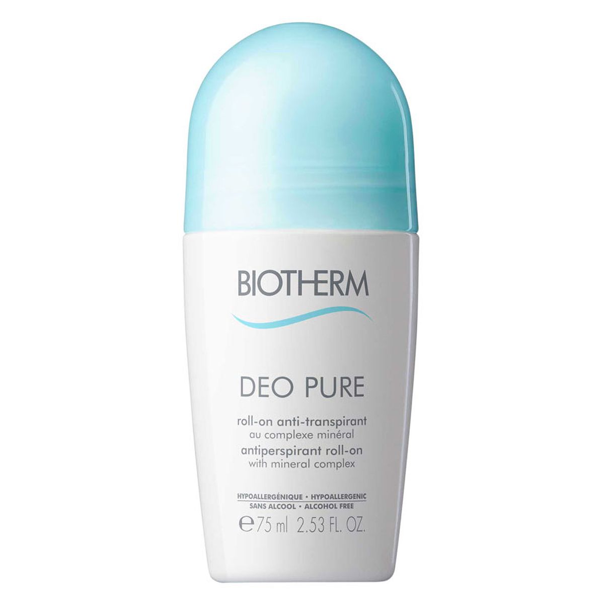 Deodorante Biotherm puro roll-on da 75 ml da donna