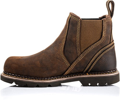 Buckbootz instapper b1555sm sb | bruin | maat 40 - 00.176.003.40