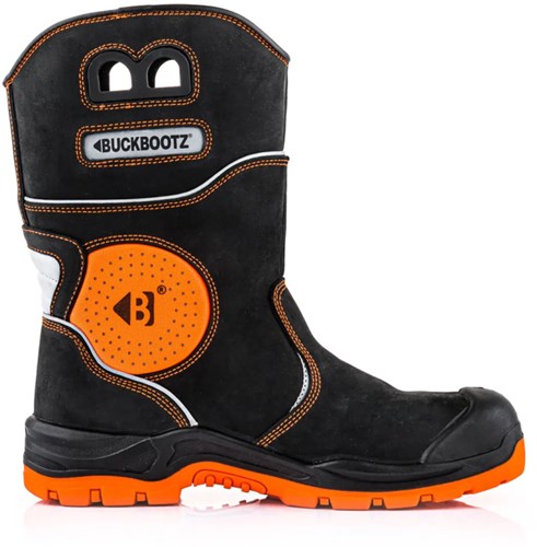Buckbootz werklaars bviz5orbk s7s | zwart oranje | maat 46 - 5055138008447