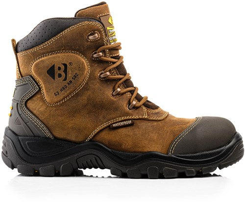 Buckbootz werkschoen buckshot bsh012 s3 hoog | zwart | maat 45 - 00.176.115.45