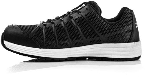 Buckbootz werkschoen largobay sneaker laag kez s1p esd | zwart | maat - 00.176.080.47
