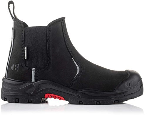 Buckbootz werkschoen nubuckz instapper nkz101blk s3s 2.0 | zwart | maat 43 - 5055138022962