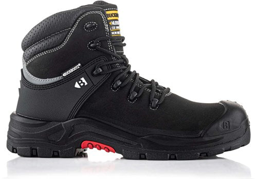 Buckbootz werkschoen nubuckz nkz102blk s3s 2.0 | zwart | maat 42 - 5055138023112