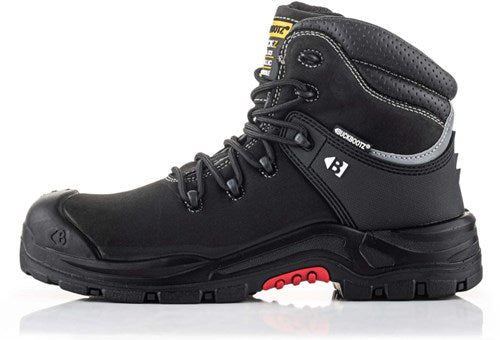 Buckbootz werkschoen nubuckz nkz102blk s3s 2.0 | zwart | maat 44 - 5055138023136