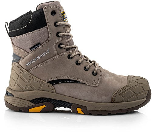 Buckbootz werkschoen tradez blastz hoog s7s | grijs | maat 42 - 5055138025246