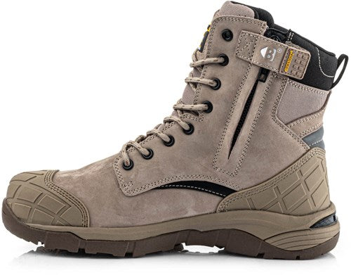 Buckbootz werkschoen tradez blastz hoog s7s | grijs | maat 47 - 5055138025291