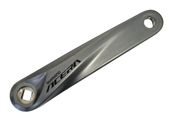 Shimano Acera Crank Aluminio 170 mm de gris