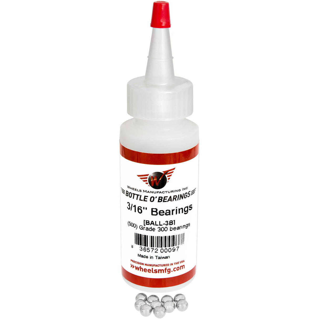 Hjulfremstillingshjul MFG Bullet 3 16 '' Grad 300 500 stykker