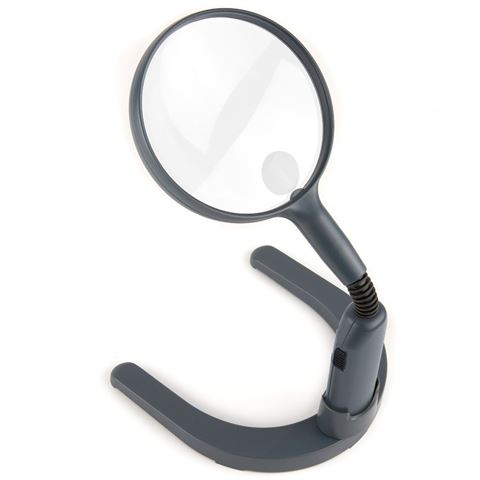 Carson flexible table magnifier with LED 2x110mm