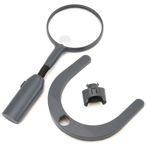 Carson flexible table magnifier with LED 2x110mm