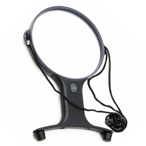 Carson 2x130mm HF-66 hanging magnifier with LED