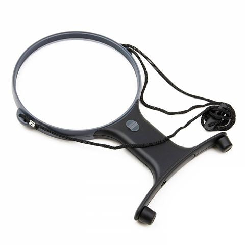 Carson 2x130mm HF-66 hanging magnifier with LED