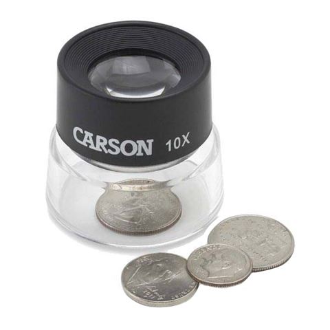 Carson magnifying glass 10x30mm