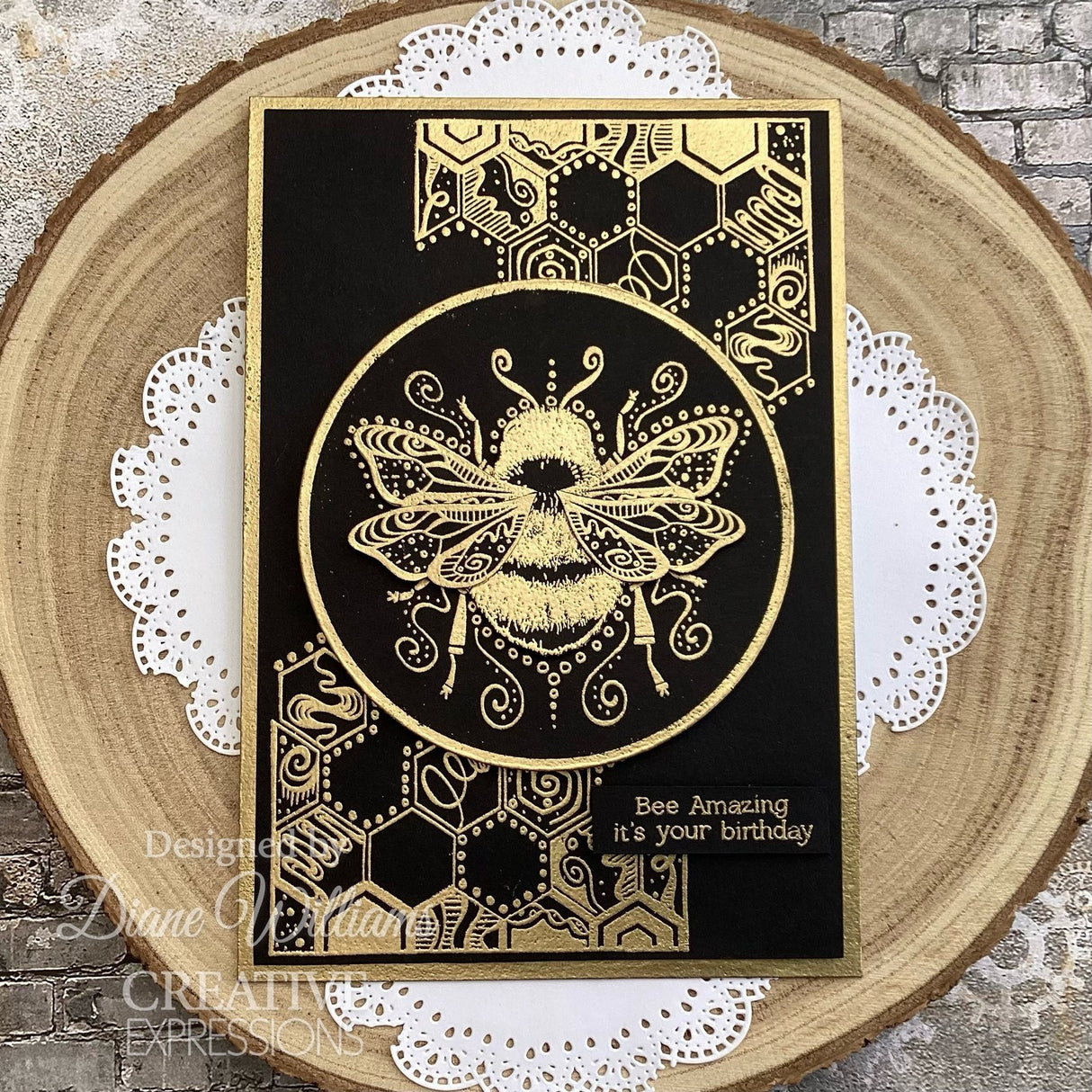 Creative expressions • clear stamp set bee amazing