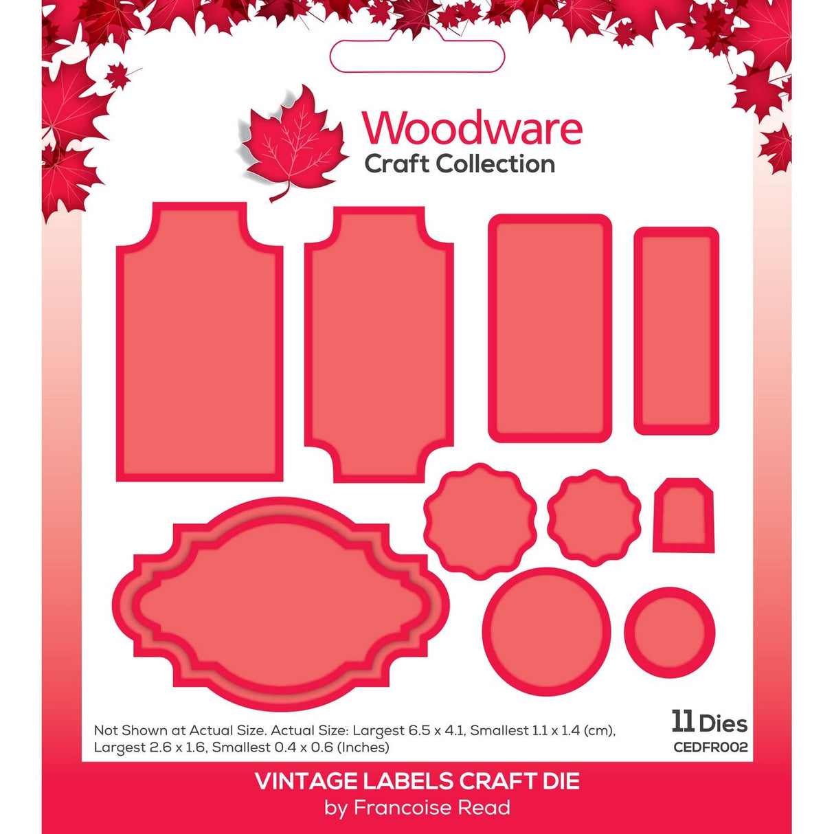 Woodware • snijmal vintage labels