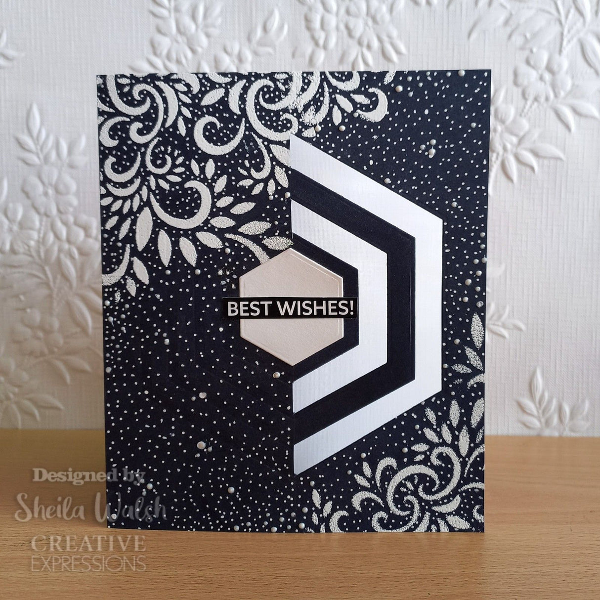 Creative expressions • in and out collection snijmal hexagons
