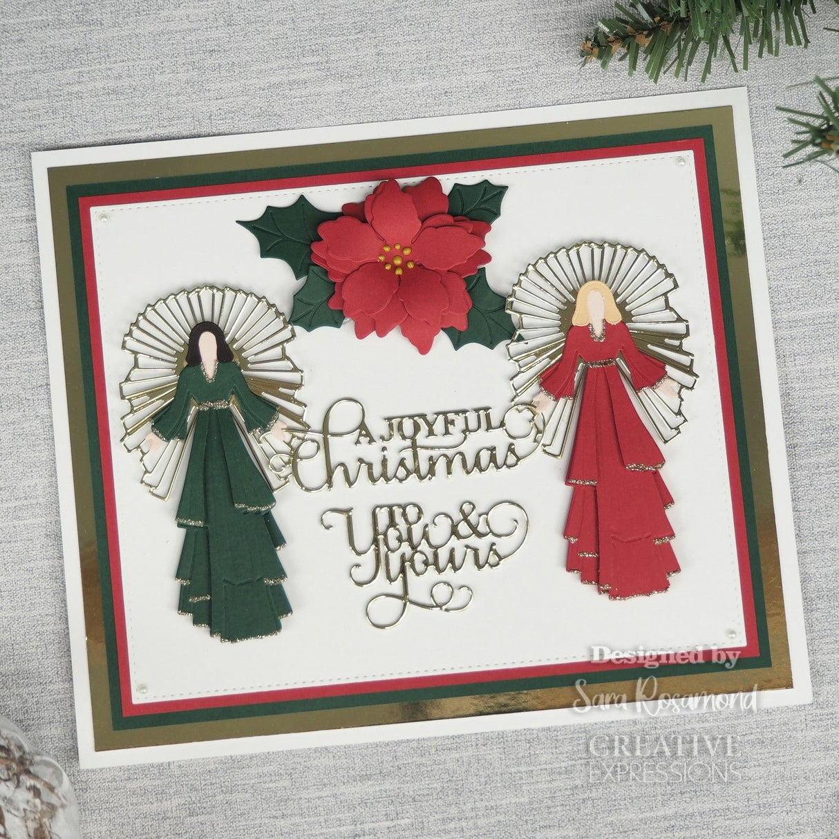 Creative expressions • sue wilson festive snijmal mini expressions a joyful christmas