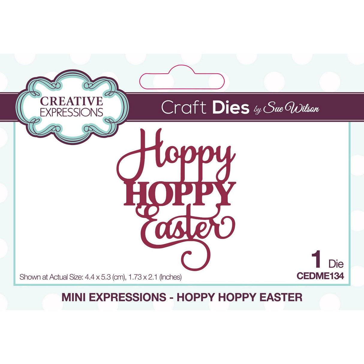 Creative expressions • craft die hoppy hoppy easter