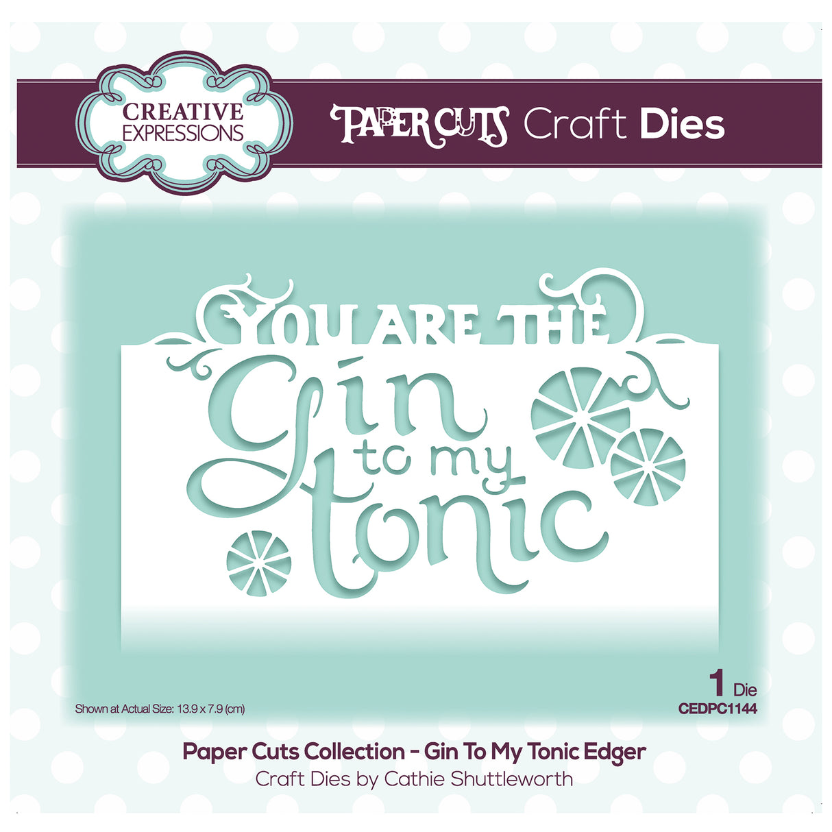 Paper cuts • craft snijmal edger gin to my tonic