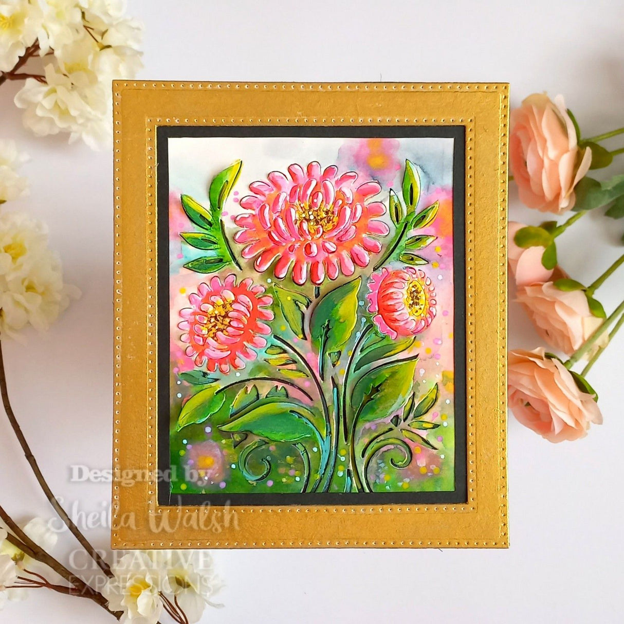 Paper cuts • cut lift snijmal zinnia zing